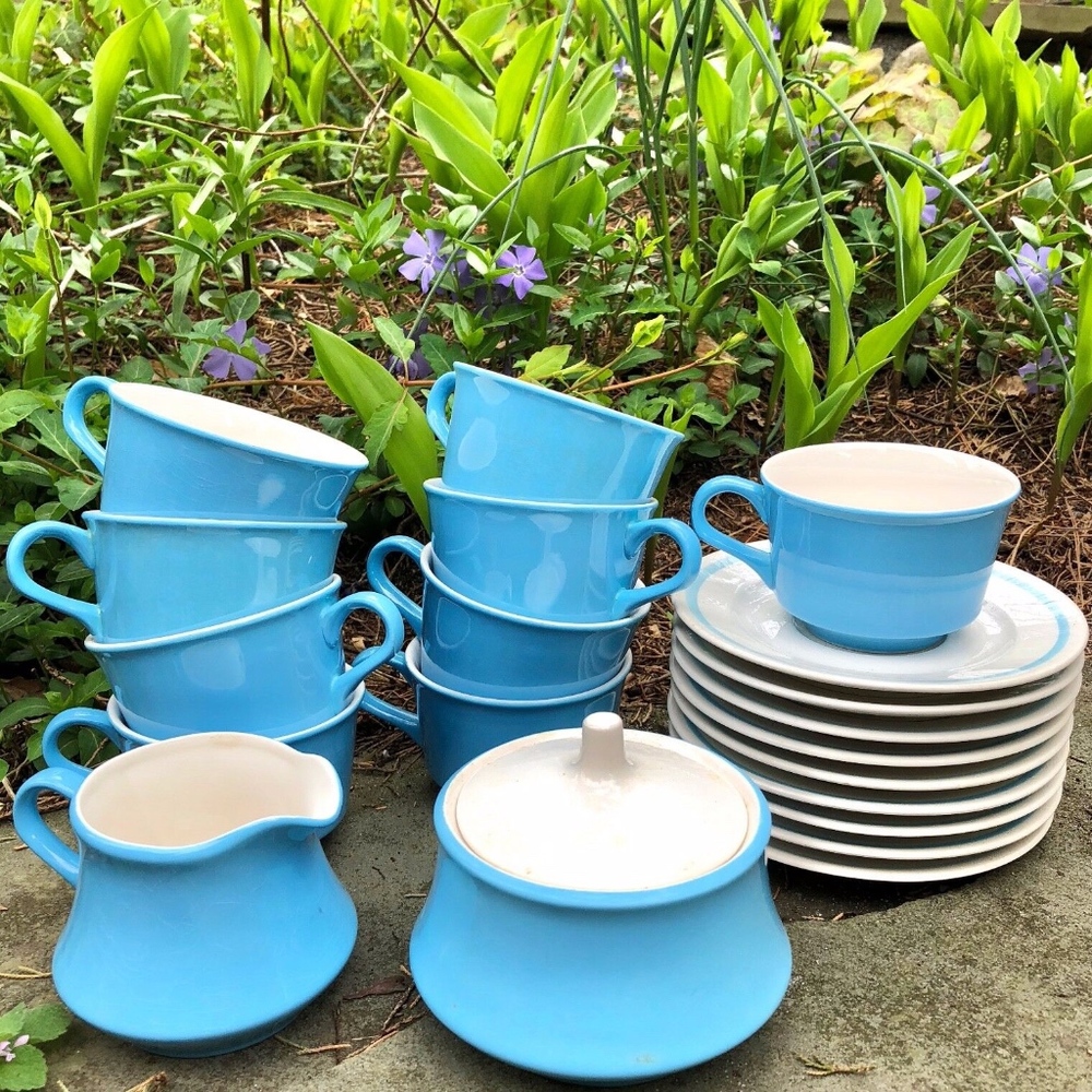 Vintage  Nikko Ironstone Foremost Tea Set Japan